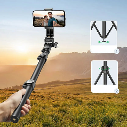 Selfie Stick Bluetooth UGREEN LP680, Univerzalan, Crna