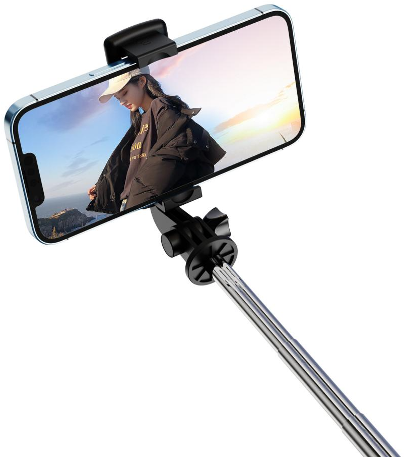 Selfie Stick Bluetooth XO Design SS09, Univerzalan, Crni