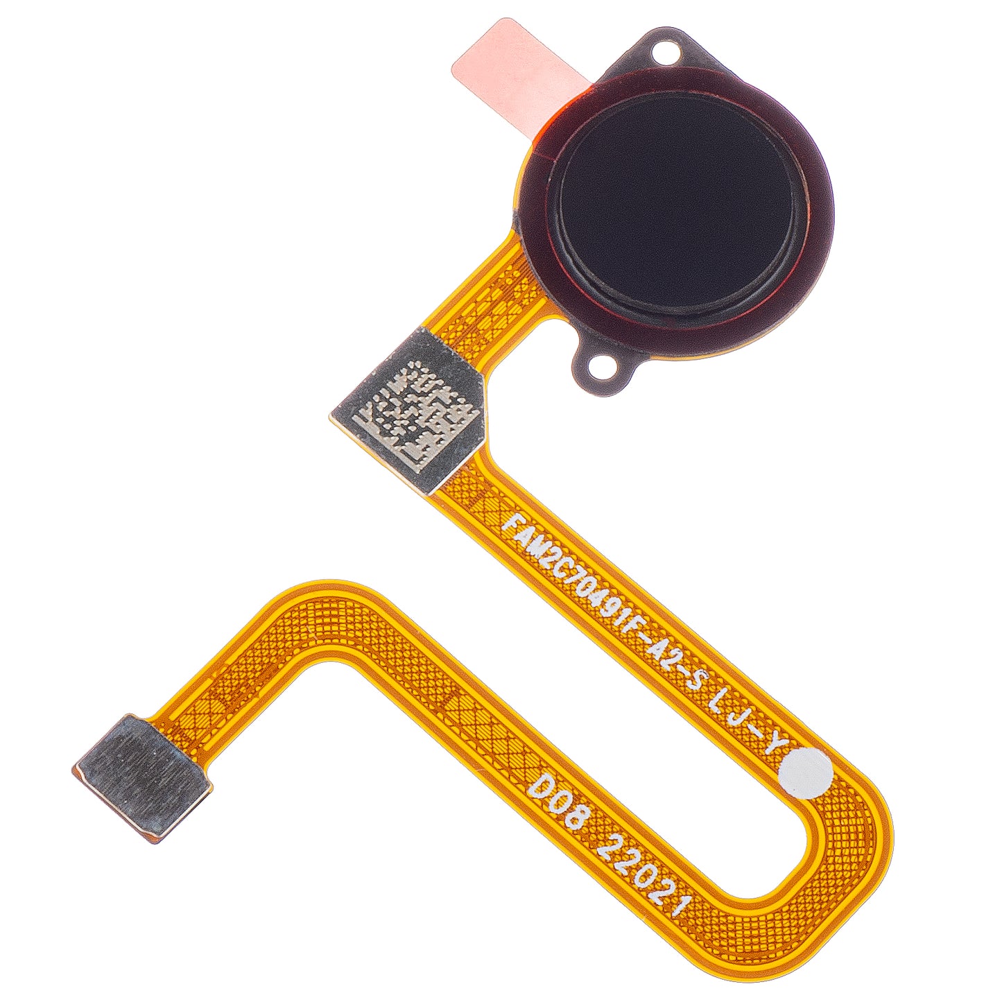Senzor otiska prsta Xiaomi Redmi 10C, s trakom, Crni