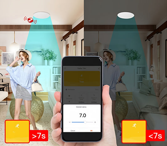 Senzor prisutnosti Moes ZSS-QY-HP, ZigBee