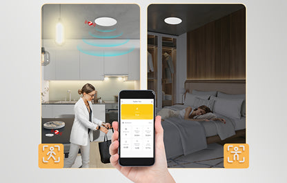 Senzor prisutnosti Moes ZSS-QY-HP, ZigBee