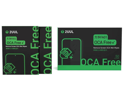 Vlažne maramice za čišćenje 2UUL FA01 za uklanjanje ljepila OCA / LOCA, Set 50 komada