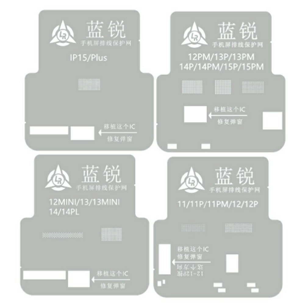 Sita BGA Lanrui za Apple iPhone 11 - 15 Series