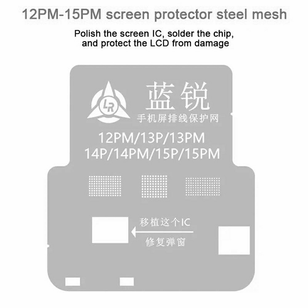 Sita BGA Lanrui za Apple iPhone 11 - 15 Series