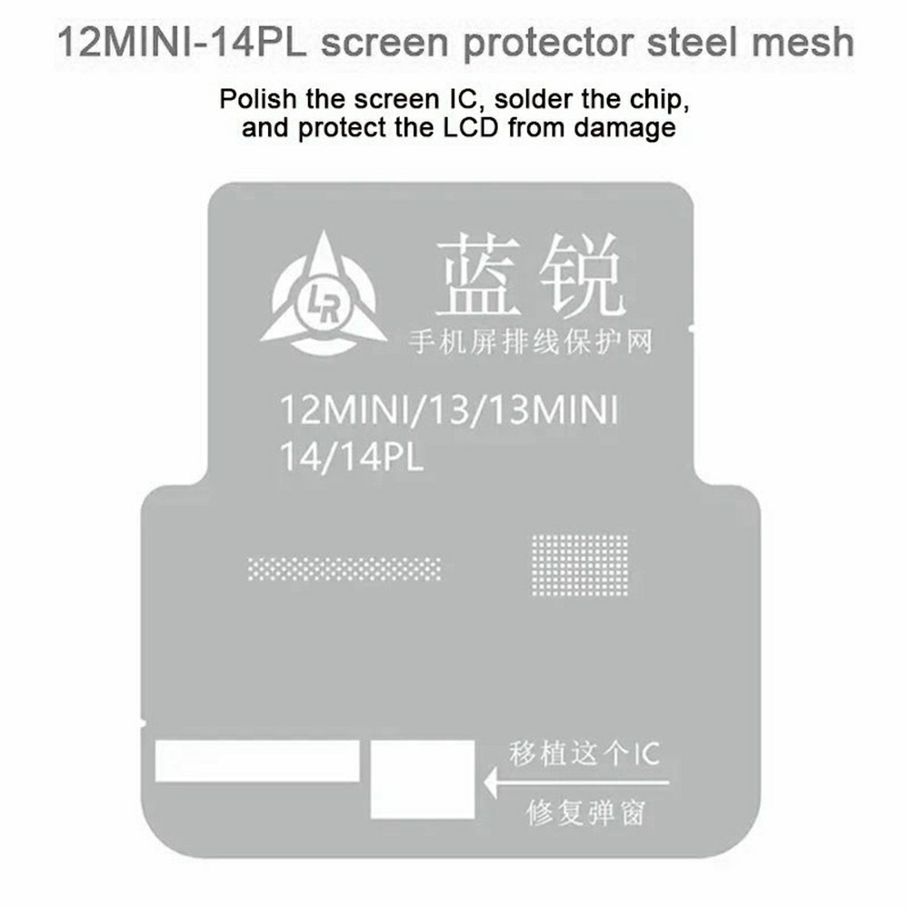Sita BGA Lanrui za Apple iPhone 11 - 15 Series