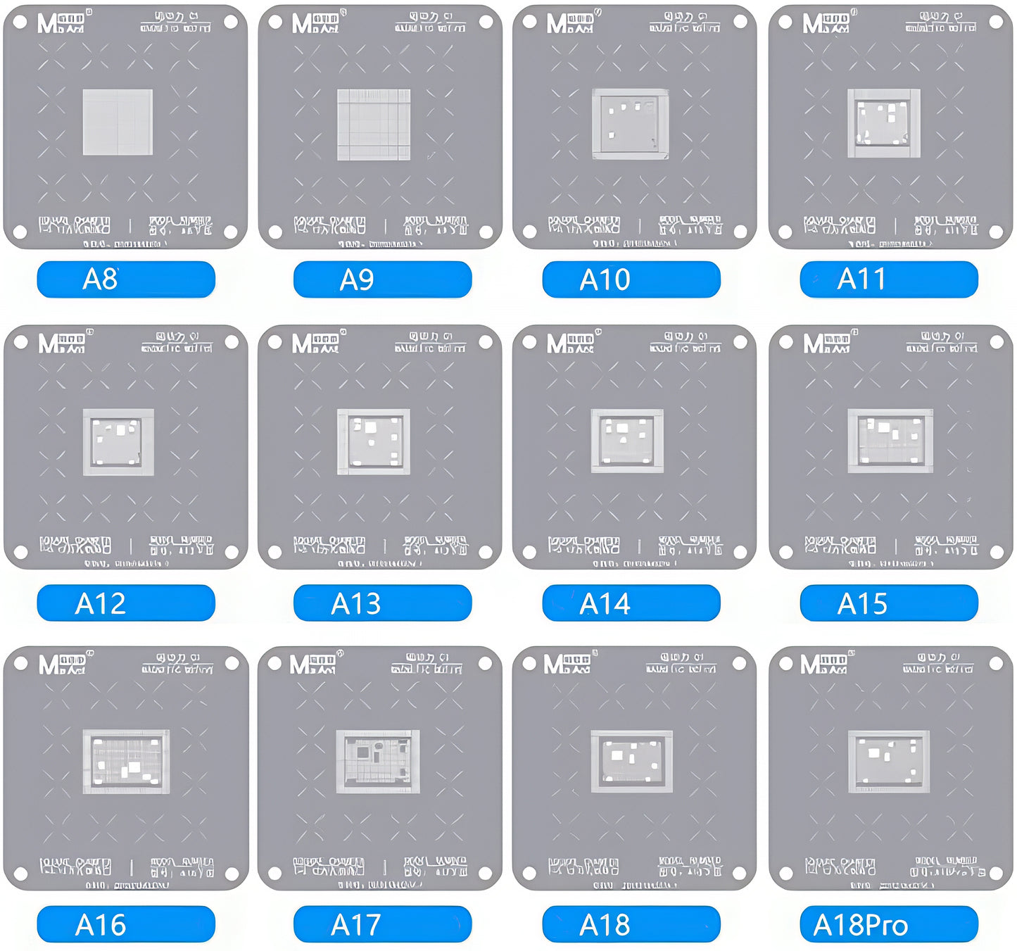 Sita BGA MaAnt za Apple iPhone 6 - 16 Pro Max, CPU