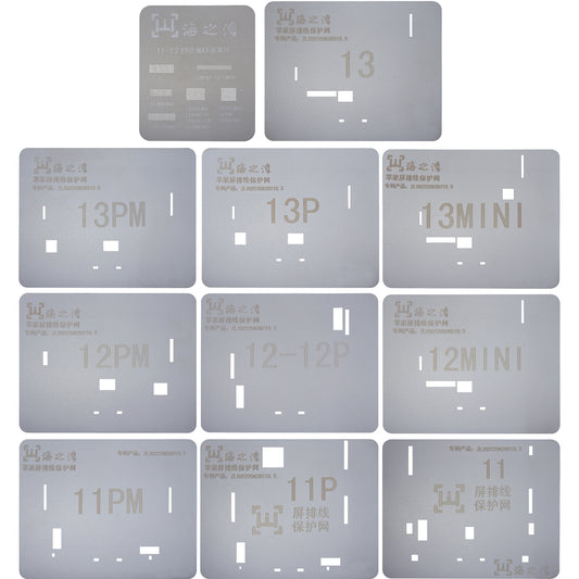 OEM BGA šablona za Apple iPhone 11 - 15 seriju, Touch IC
