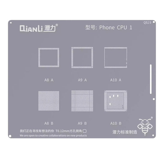 BGA QIANLI QS25 sito za Apple iPhone seriju, CPU1