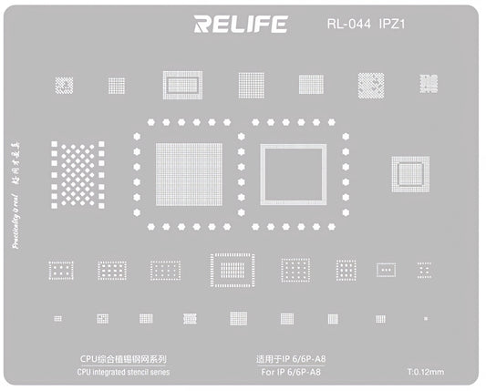 Sito BGA Relife RL-044 IPZ1 za Apple iPhone 6 / 6 Plus, CPU