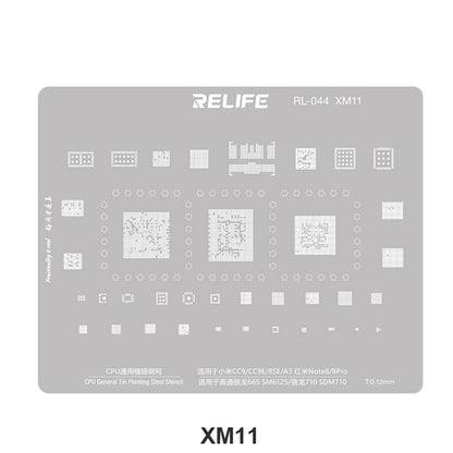 Sito BGA Relife RL-044 V2.0 za CPU Xiaomi Series