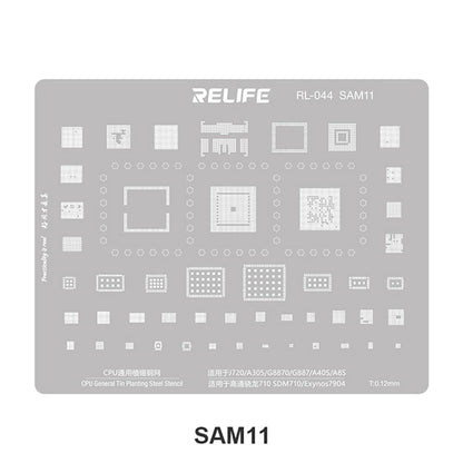 BGA šablona Relife RL-044 V2.0 za CPU Samsung Series