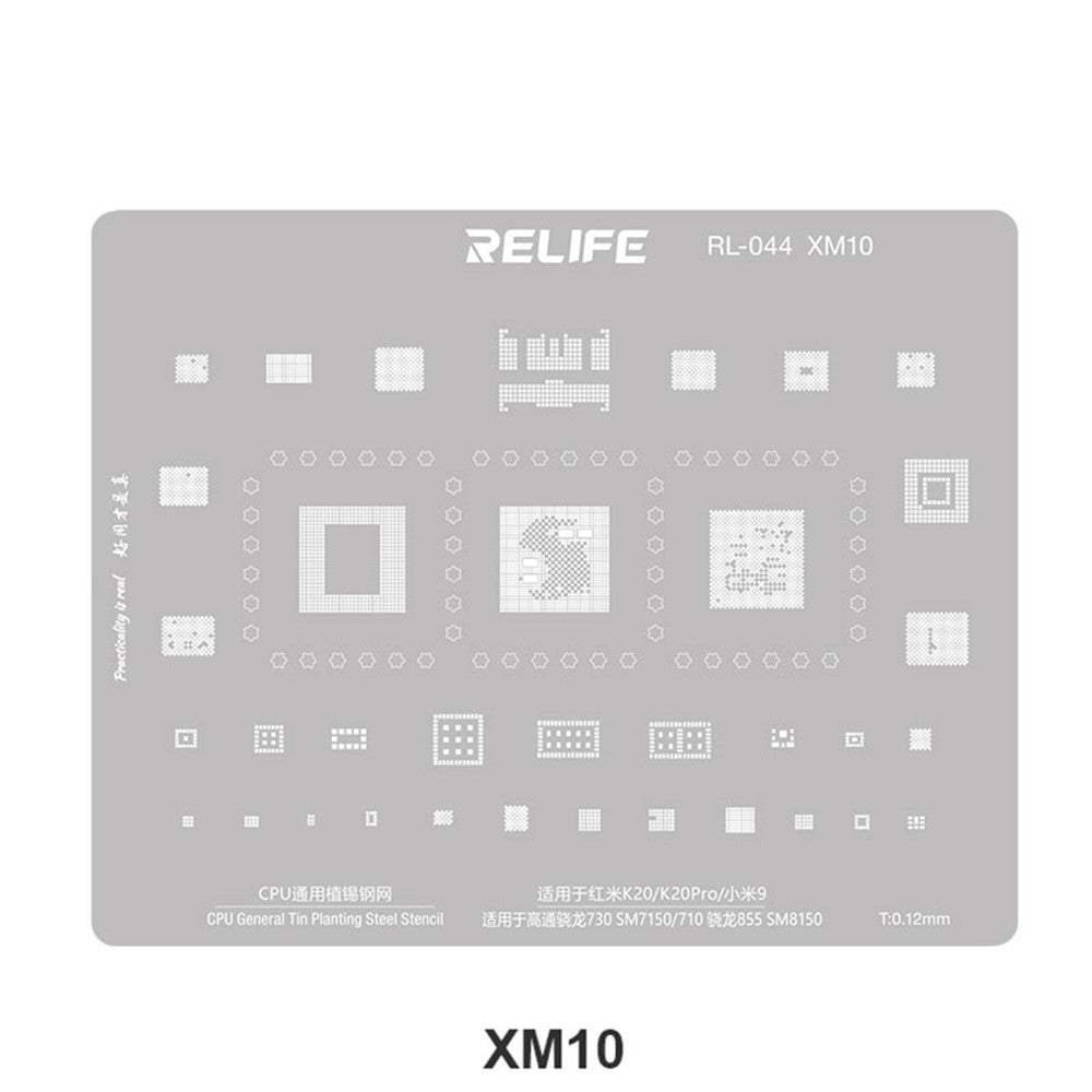 Sito BGA Relife RL-044 V2.0 za CPU Xiaomi Series