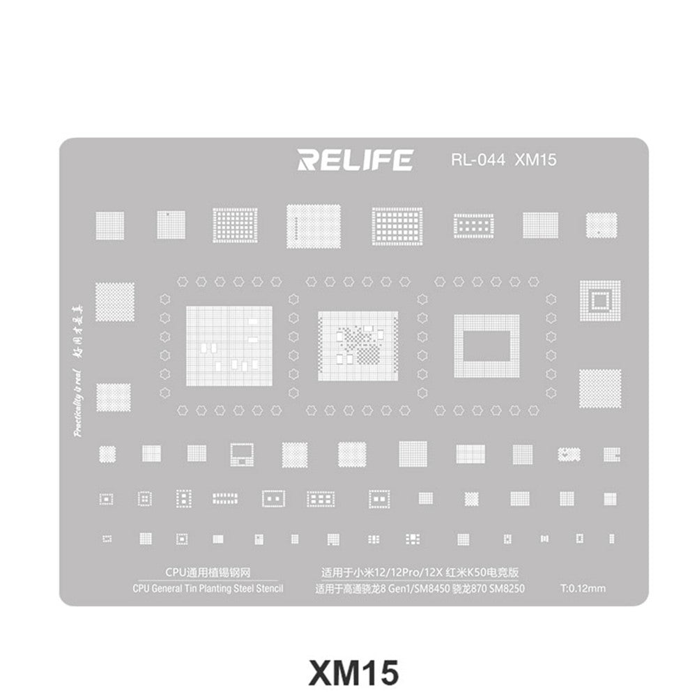 Sito BGA Relife RL-044 V2.0 za CPU Xiaomi Series