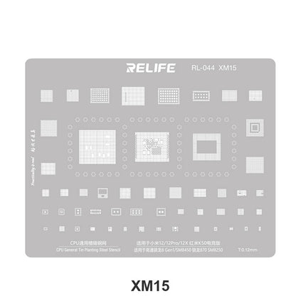 Sito BGA Relife RL-044 V2.0 za CPU Xiaomi Series