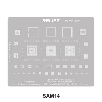 BGA šablona Relife RL-044 V2.0 za CPU Samsung Series