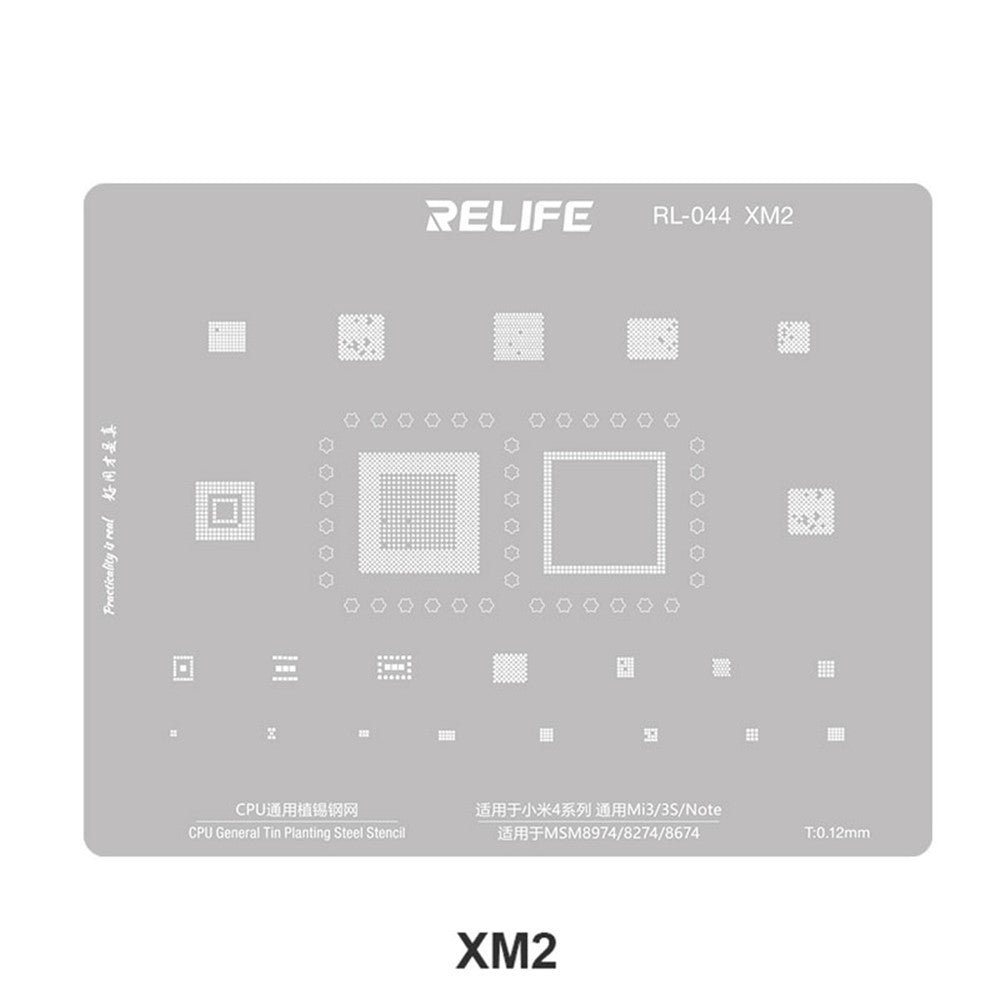 Sito BGA Relife RL-044 V2.0 za CPU Xiaomi Series