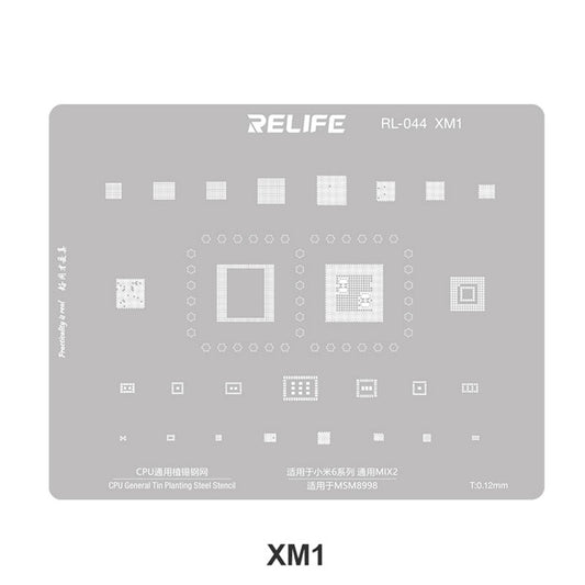Sito BGA Relife RL-044 V2.0 za CPU Xiaomi Series