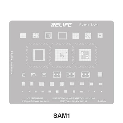 BGA šablona Relife RL-044 V2.0 za CPU Samsung Series