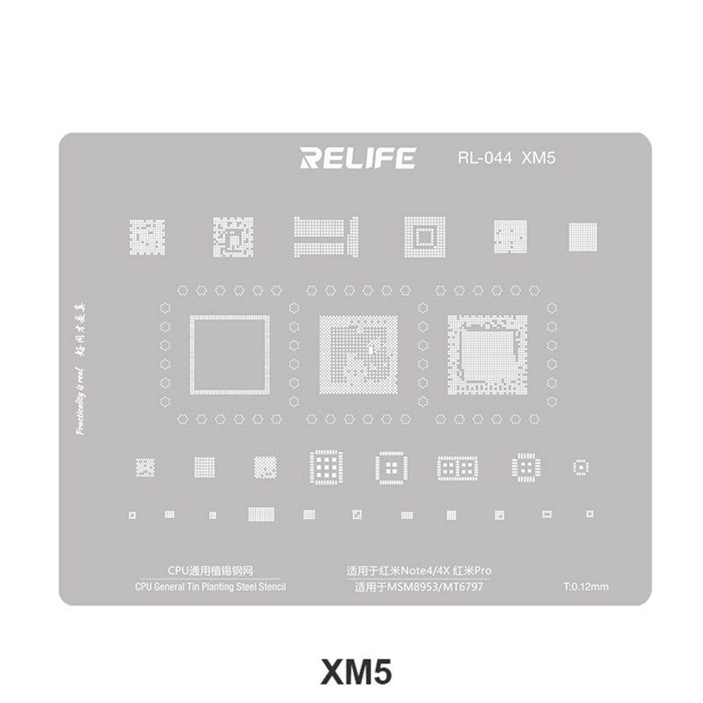 Sito BGA Relife RL-044 V2.0 za CPU Xiaomi Series