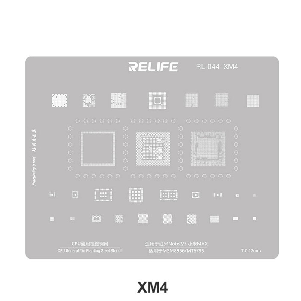 Sito BGA Relife RL-044 V2.0 za CPU Xiaomi Series