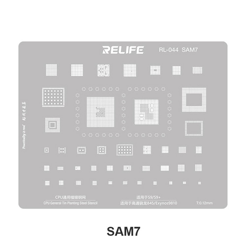 BGA šablona Relife RL-044 V2.0 za CPU Samsung Series