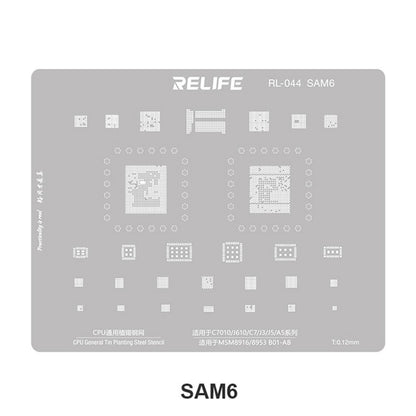 BGA šablona Relife RL-044 V2.0 za CPU Samsung Series