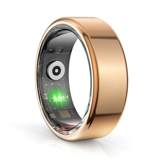 Smart Ring Techsuit R02, Veličina 11, Ružičasto zlato
