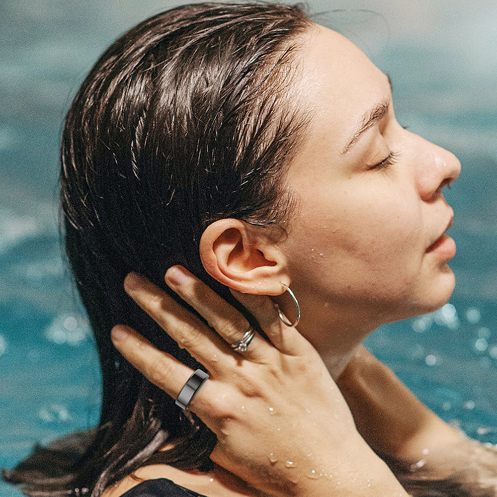 Smart Ring Techsuit R02, Veličina 11, Ružičasto zlato