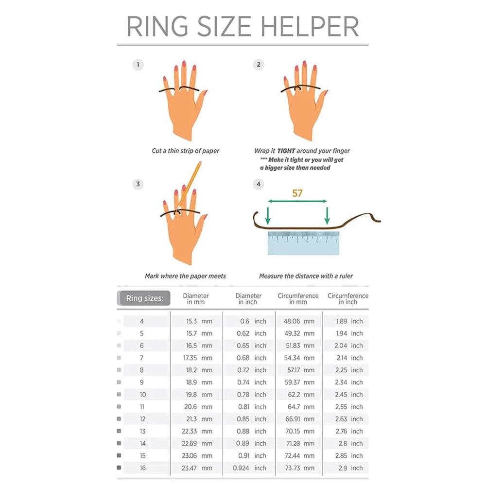 Smart Ring Techsuit R02, Veličina 11, Ružičasto zlato
