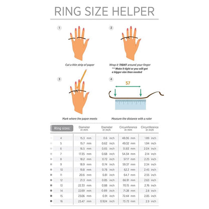 Smart Ring Techsuit R02, Veličina 11, Ružičasto zlato