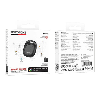 Borofone SmartTag BC105 za Android Series, Crna