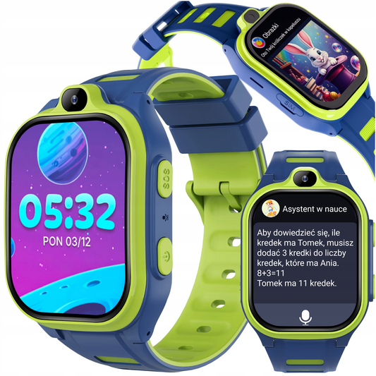 Pametni sat Forever Kids Boost KW-530 Call, Plava