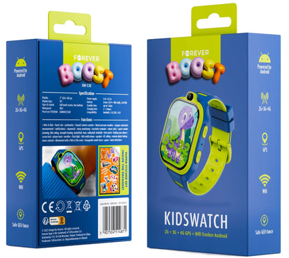 Pametni sat Forever Kids Boost KW-530 Call, Plava