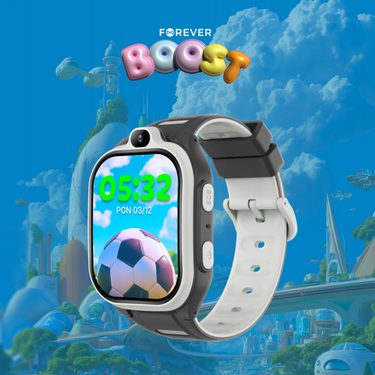 Pametni sat Forever Kids Boost KW-530 Call, Crni