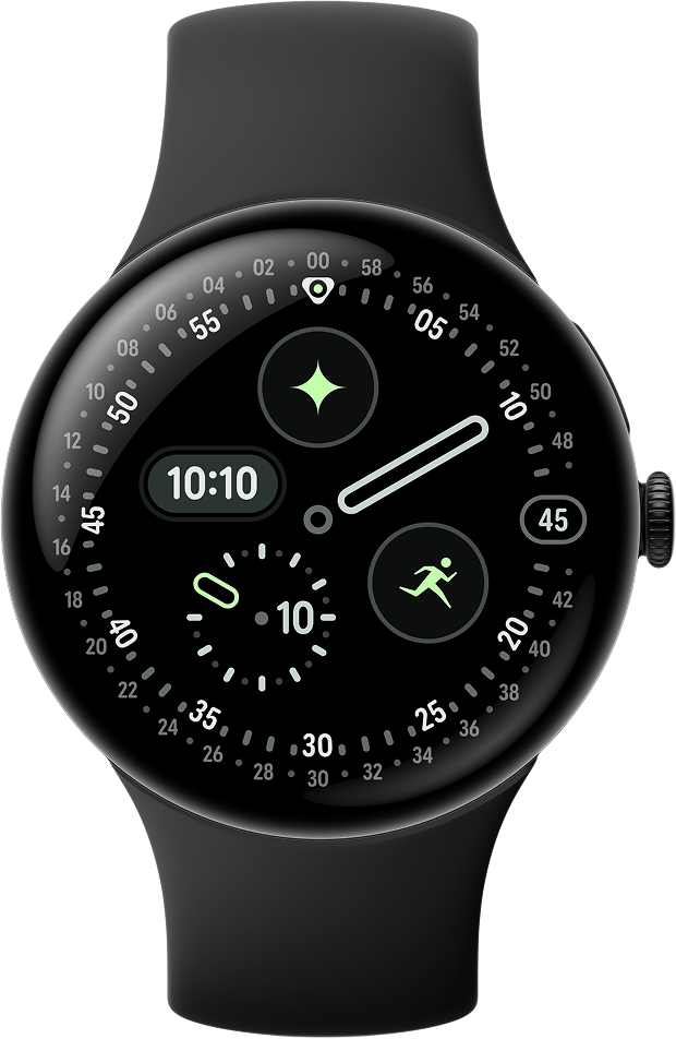 Pametni sat Google Pixel Watch 4, 45mm, Wi-Fi, Crni GA09962-EU
