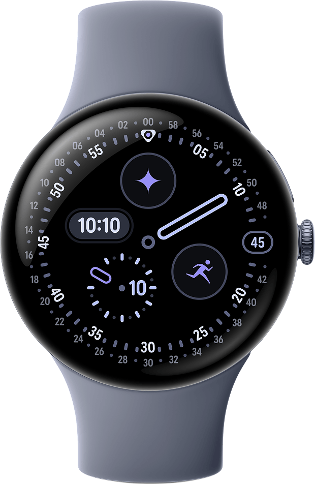 Pametni sat Google Pixel Watch 4, 45mm, Siva, Obnovljeno GA10850-EU