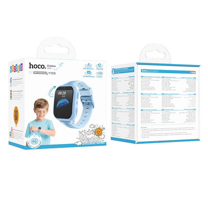 Pametni sat HOCO Y108 Kids Call, Plava