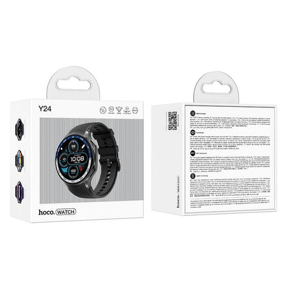 Smartwatch HOCO Y24 Call, Crni