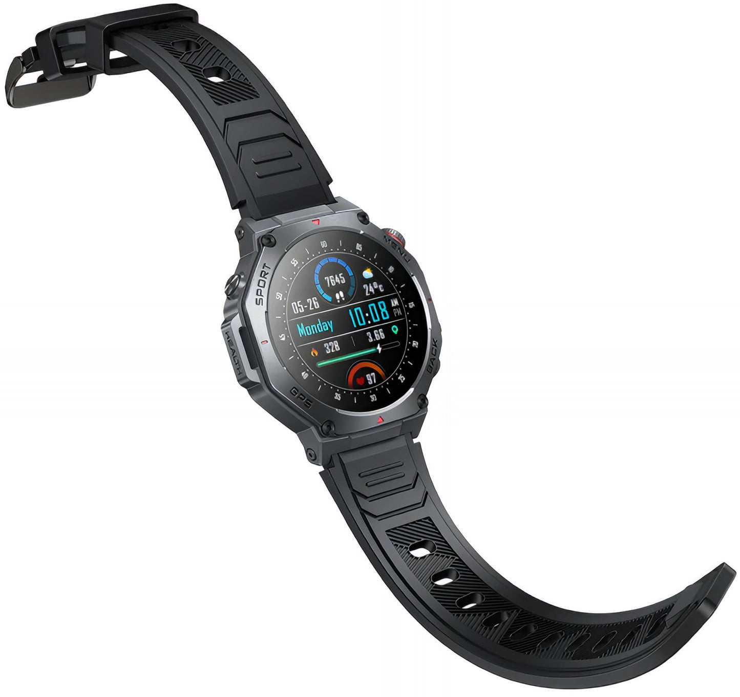 Smartwatch HOCO Y37 Call, Crni
