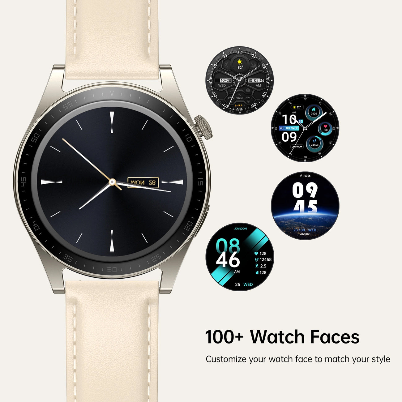 Smartwatch Joyroom JR-FC2 Call, Zlatni