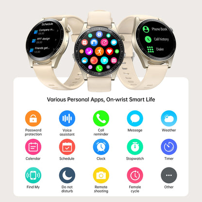 Smartwatch Joyroom JR-FC2 Call, Zlatni