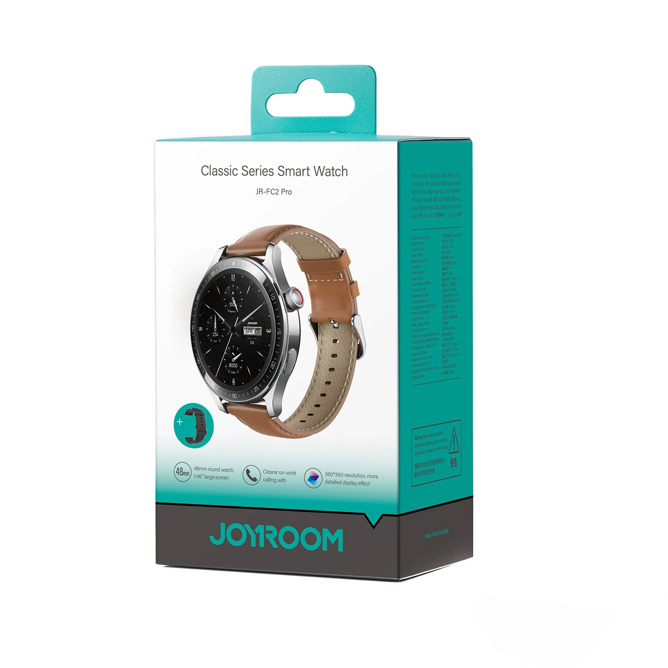 Smartwatch Joyroom JR-FC2 Pro Call, Srebrni