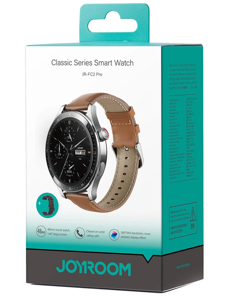 Smartwatch Joyroom JR-FC2 Pro Call, Srebrni