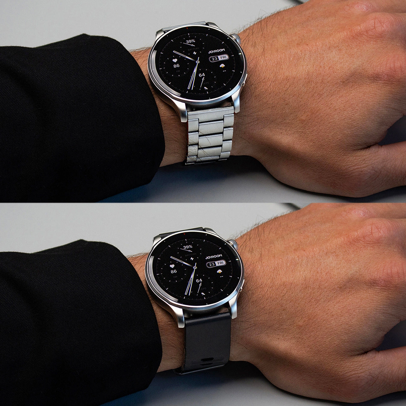 Smartwatch Joyroom JR-FV1, Sivi