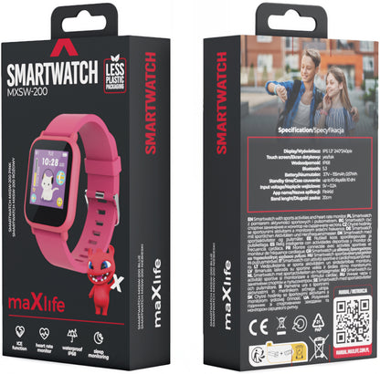 Pametni sat MaXlife Kids MXSW-200, Roza