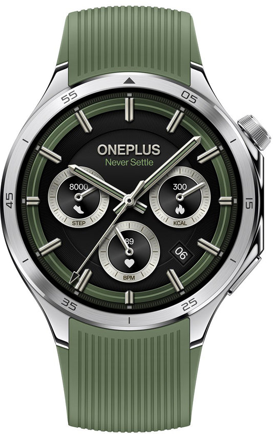 Pametni sat OnePlus Watch 3, 46mm, Zelena, Obnovljeno 5491100341