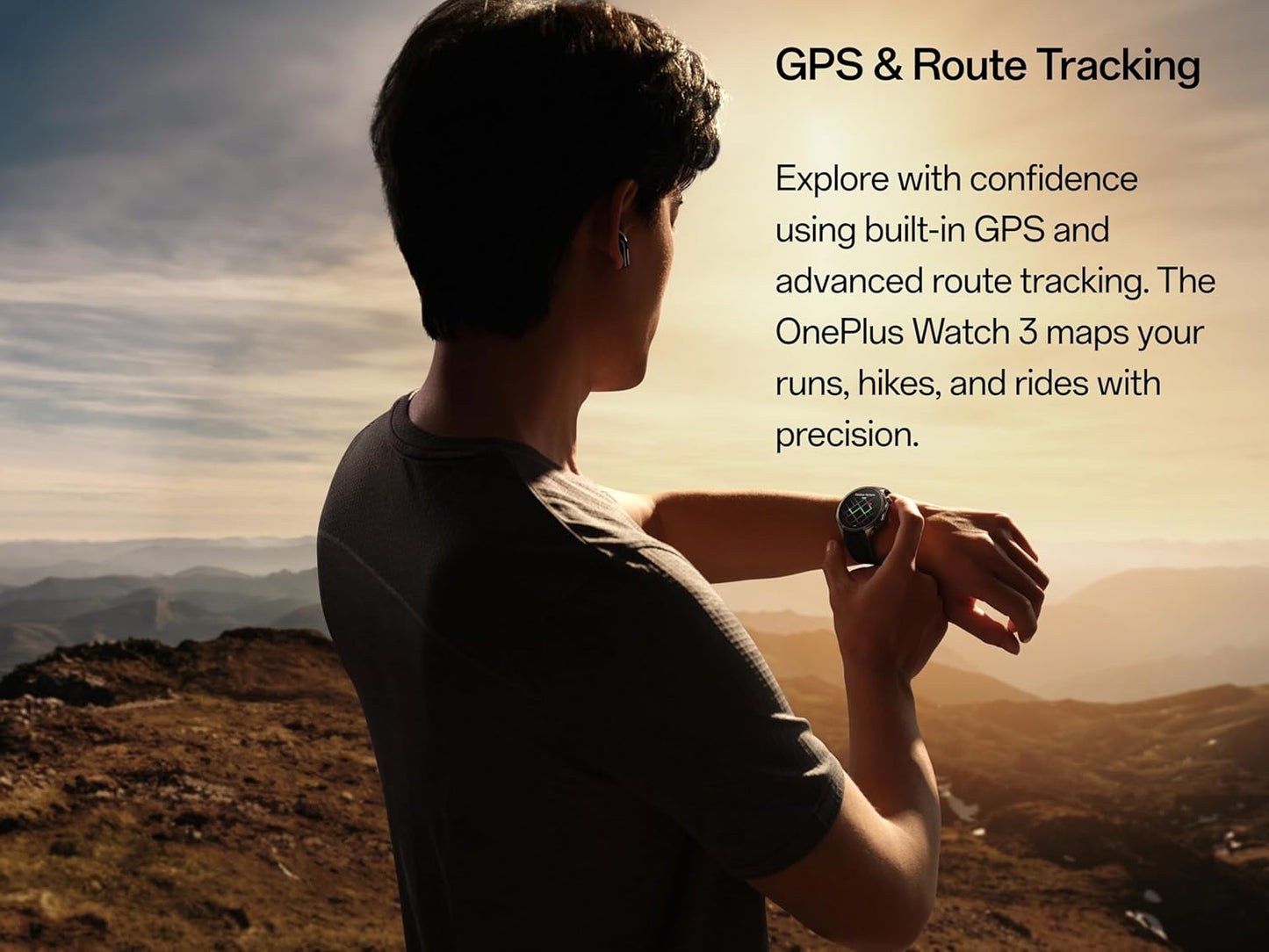 Smartwatch OnePlus Watch 3, 46mm, Crni 5491100340