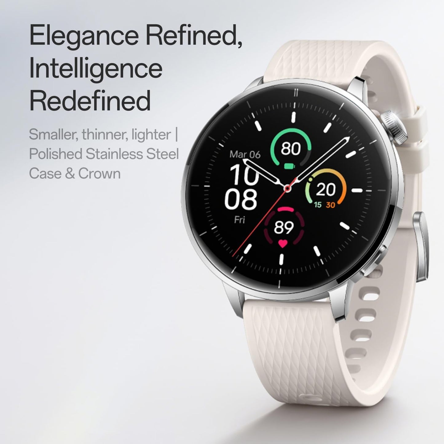 Pametni sat OnePlus Watch 3, 43mm, Crni 5491100421