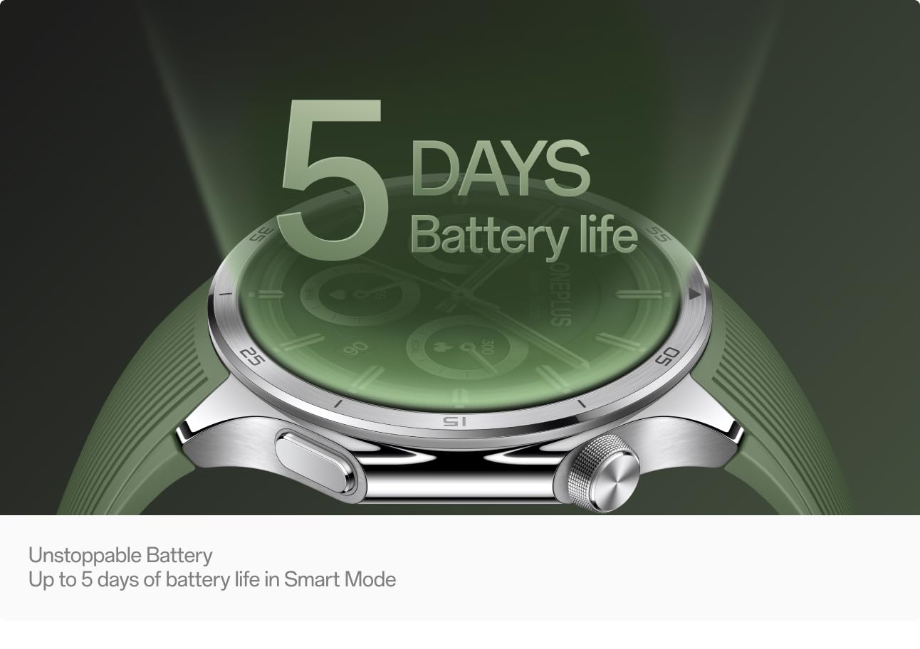 Smartwatch OnePlus Watch 3, 46mm, Crni 5491100340