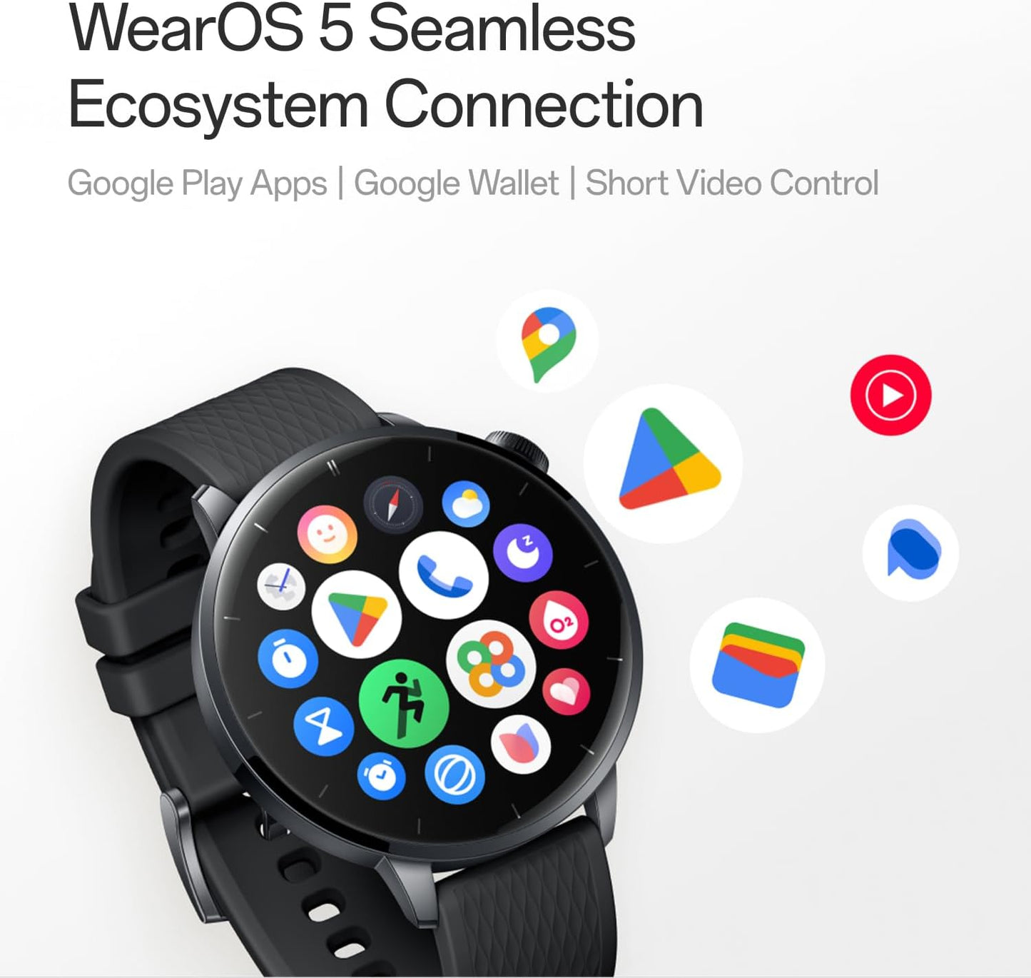 Pametni sat OnePlus Watch 3, 43mm, Crni 5491100421